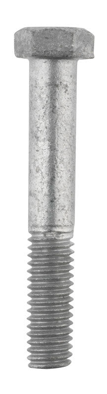 Hillman Hillman Hot Dipped Galvanized Steel Coarse Hex Bolt 3/8 in. Dia. x 2-1/2 in. L 50 box