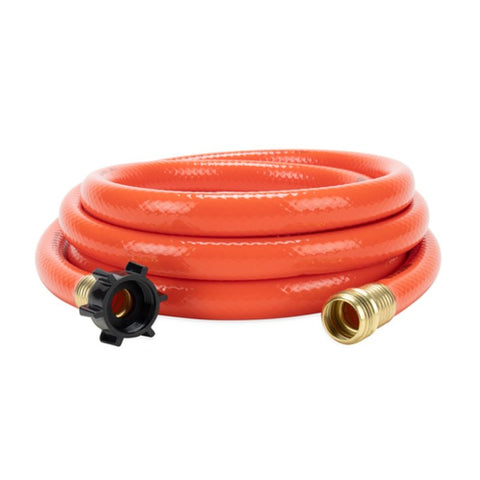 Camco USA RhinoFLEX 22999 Hose System with Rinser Cap, PVC, Orange