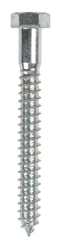 Hillman 1/2 in. x 4-1/2 in. L Hex Lag Screw