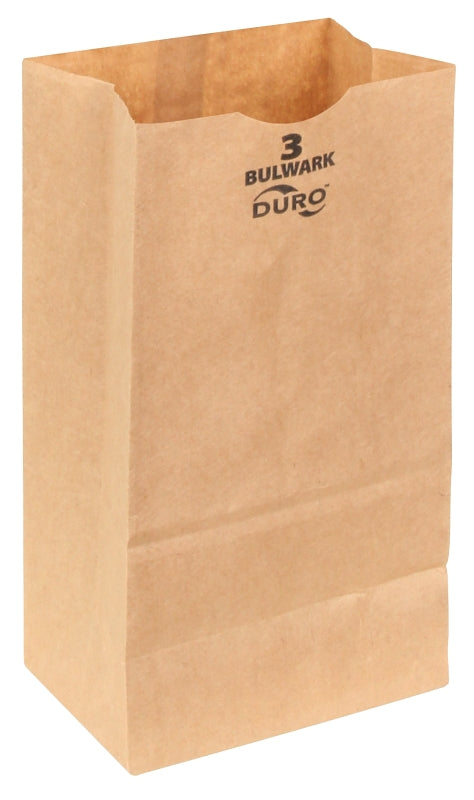 Duro Bag 71003 Heavy-Duty SOS Bag, 2-15/16 in W, 4-3/4 in L, Virgin Paper, Kraft