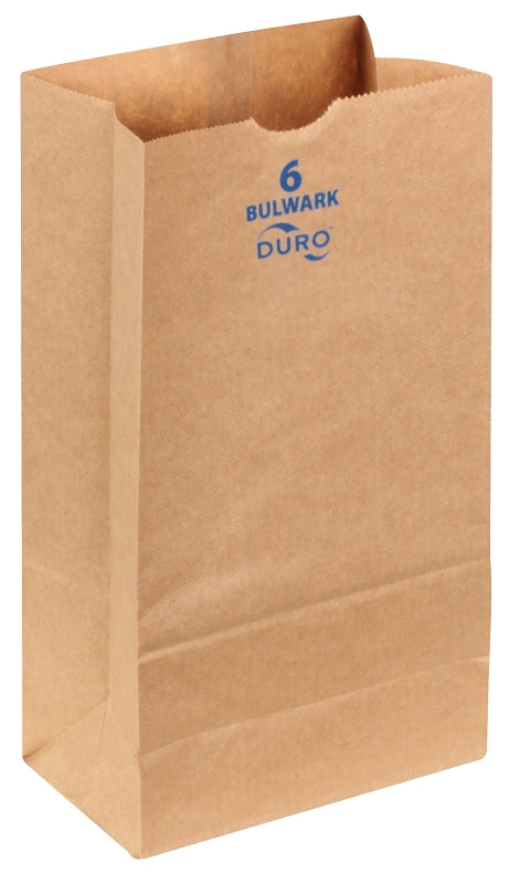 Duro Bag 71006 Heavy-Duty SOS Bag, 3-5/8 in W, 6 in L, Virgin Paper, Kraft