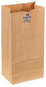 Duro Bag 71010 Heavy-Duty SOS Bag, 4-3/16 in W, 6-5/16 in L, Virgin Paper, Kraft