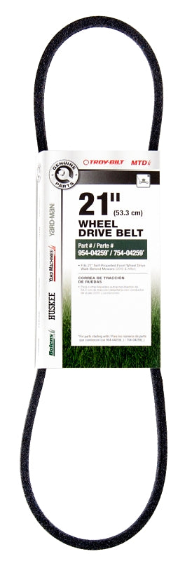 MTD 490-501-M004 Drive Belt, 33.65 in L, 3/8 in W