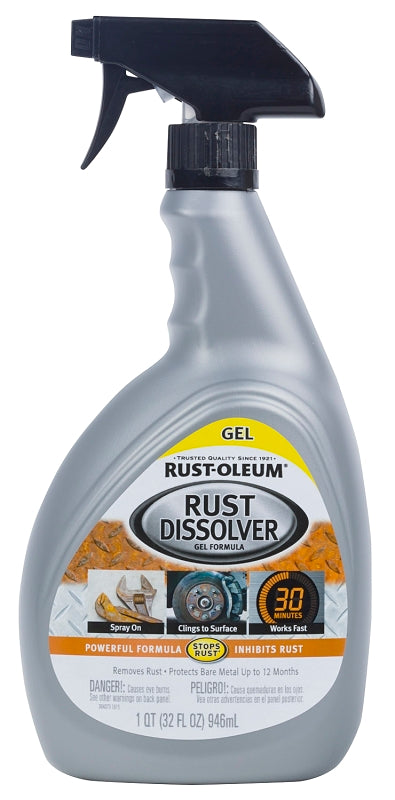 Shell Rust Inhibitor Rust-Oleum 300112 Rust Dissolver, Gel, Characteristic, 32 oz – Shell ...