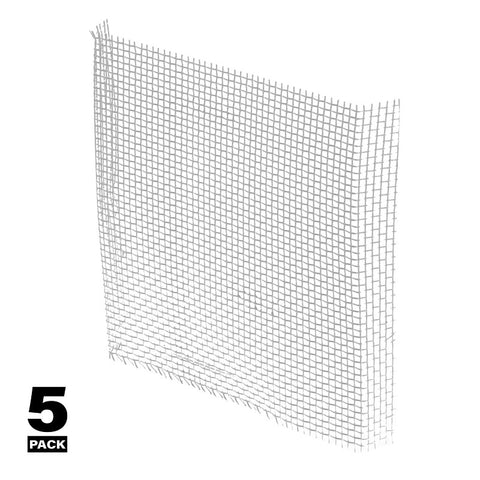 Make-2-Fit P 8098 Window Screen Patch Kit, 3 in L, 3 in W, Aluminum