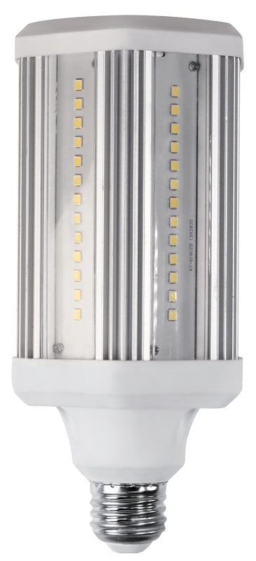Feit Electric C4000/5K/LEDG2 Daylight LED Yard Light, Corn Cob, 300 W Equivalent, E26 Lamp Base, Dimmable, Clear, Pack of 4