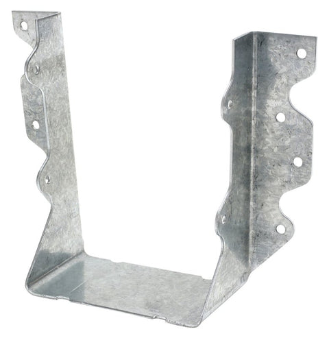 Simpson Strong-Tie U U46 Joist Hanger, 4-7/8 in H, 2 in D, 3-9/16 in W, Steel, Galvanized/Zinc, Face Mounting, Pack of 50
