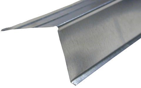 Amerimax 5600200120 Drip Edge Flashing, 10 ft L, C-Style Profile, Hemmed Edge, Steel, Gray, Pack of 25