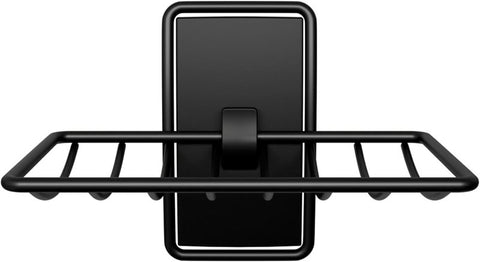 Command BATH34-MB-ESF Bath Soap Dish, Wall Mounting, Metal/Plastic, Black