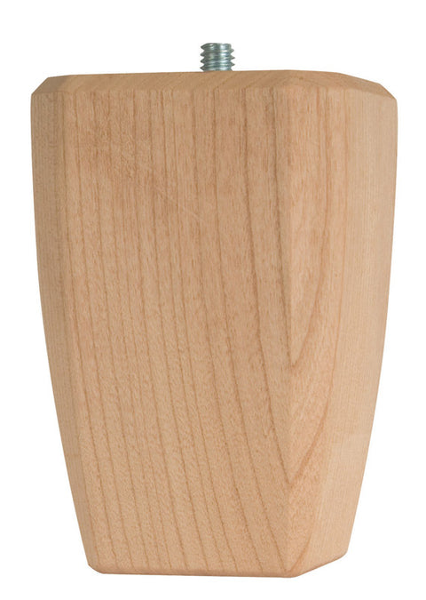Waddell Bun Foot 5/16 in. 4 in. x 2-1/2 in. Unfinished