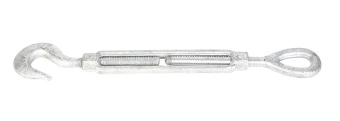 Baron 9 in. 16.3 in. L Galvanized Steel Hook and Eye Turnbuckle 1