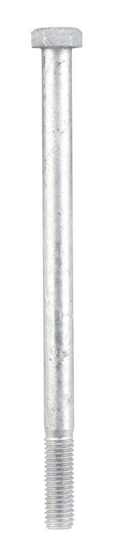 Hillman Hillman Hot Dipped Galvanized Steel Coarse Hex Bolt 1/2 in. Dia. x 8 in. L 25 box