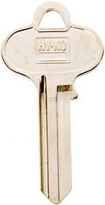 Hy-Ko 11010SE1 Key Blank, Brass, Nickel, For: Segal Cabinet, House Locks and Padlocks, Pack of 10