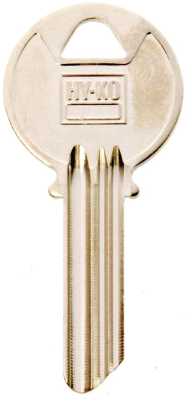Hy-Ko 11010Y3 Key Blank, Brass, Nickel, For: Yale Cabinet, House Locks and Padlocks, Pack of 10