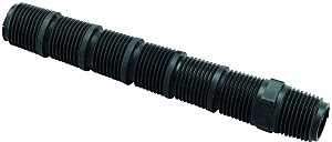 Orbit 37113 Cut-Off Riser, 3/4 in Connection, 6 in L, Polyethylene, Black