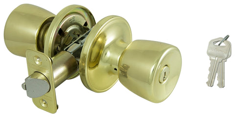 ProSource TS700BRA4B Entry Knob, Stainless Steel, K3, KW1 Keyway, 3 Grade, Pack of 3