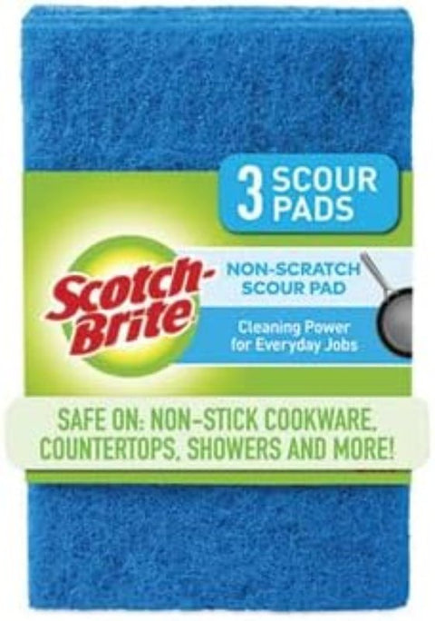 Scotch-Brite 623-10 Scrub Pad, 6 in L, 3.94 in W