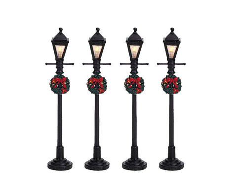 LIC LTD 64498 Gas Lantern Street Lamp, General, Plastic, Pack of 24