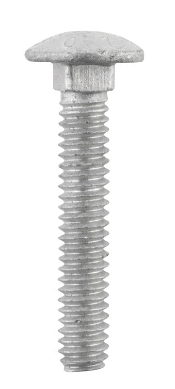 Hillman 1/4 Dia. x 1-1/2 in. L Hot Dipped Galvanized Carriage Bolt 100 pk