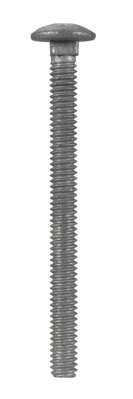 Hillman 1/4 Dia. x 3 in. L Hot Dipped Galvanized Carriage Bolt 100 pk