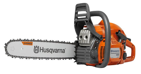 Husqvarna 970702318 Chainsaw, Gasoline, 3.06 cu-in Engine Displacement, 2-Stroke, X-Torq Engine, 20 in L Bar