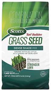 Scotts Turf Builder 18061 4-0-0 Grass Seed, Dense Shade, 5.6 lb Bag