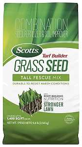 Scotts Turf Builder 18047 Grass Seed, 5.6 lb Bag