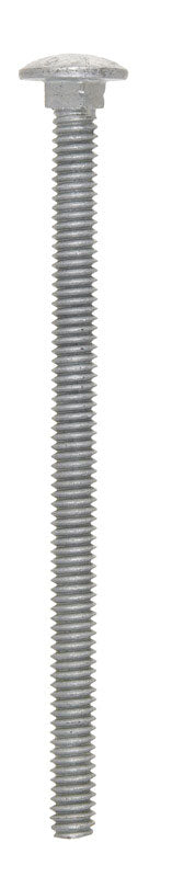 Hillman 1/4 Dia. x 4 in. L Hot Dipped Galvanized Carriage Bolt 100 pk