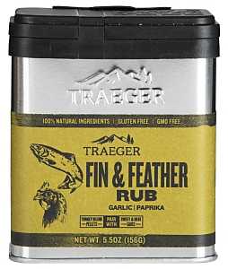 Traeger SPC176 Fin and Feather Rub, 5.5 oz Tin
