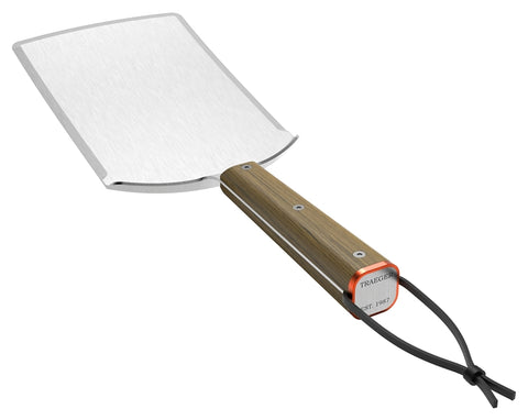 Traeger BAC532 Grill Spatula, 10 in W Blade, Stainless Steel Blade, Teak Wood Handle