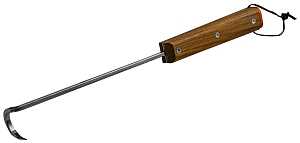 Traeger BAC533 Pig Tail Turner, 1.7 in W Blade, 18-1/2 in OAL, Stainless Steel Blade