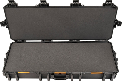 Pelican Vault Series VCV730-0000-BLK Tactical Rifle Case, 47.12 in L, 19.18 in W, 6.9 in H, Polyethylene, Black