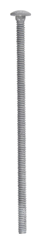Hillman 1/4 Dia. x 6 in. L Hot Dipped Galvanized Carriage Bolt 100 pk