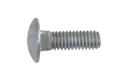 Hillman 5/16 Dia. x 1 in. L Hot Dipped Galvanized Carriage Bolt 100 pk