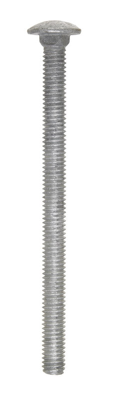 Hillman 5/16 Dia. x 4-1/2 in. L Hot Dipped Galvanized Carriage Bolt 50 pk