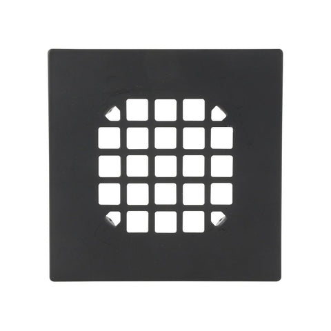 Danco 11047 Shower Drain Strainer, Stainless Steel, Matte Black