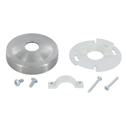 Danco 12006 Shower Arm Bracket Stabilizer, Plastic, Brushed Nickel