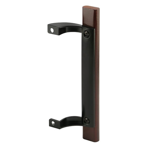 Prime-Line C 1190 Door Pull, 9 in H, Wood, Painted