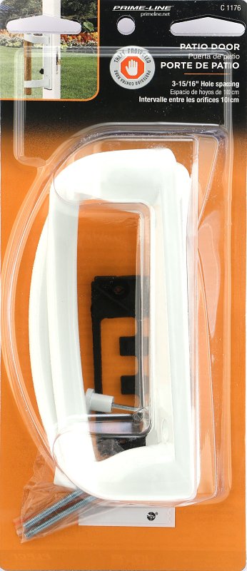 Prime-Line C 1176 Handleset, Aluminum, Painted, 2-1/2 in L