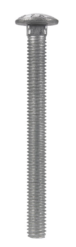 Hillman 3/8 Dia. x 4 in. L Hot Dipped Galvanized Carriage Bolt 50 pk