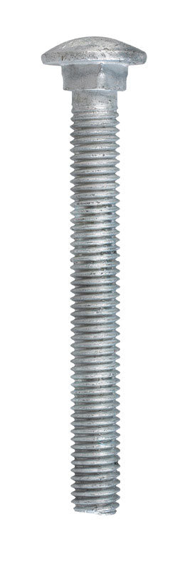 Hillman 1/2 Dia. x 4-1/2 in. L Hot Dipped Galvanized Carriage Bolt 25 pk