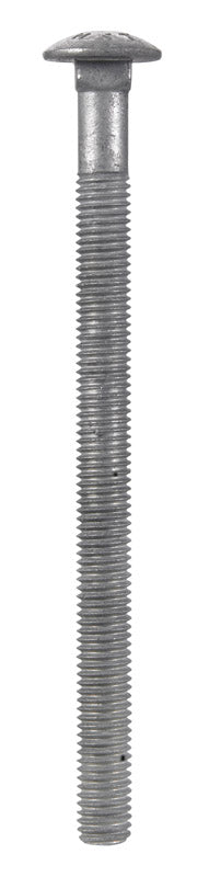 Hillman 1/2 Dia. x 7 in. L Hot Dipped Galvanized Carriage Bolt 25 pk