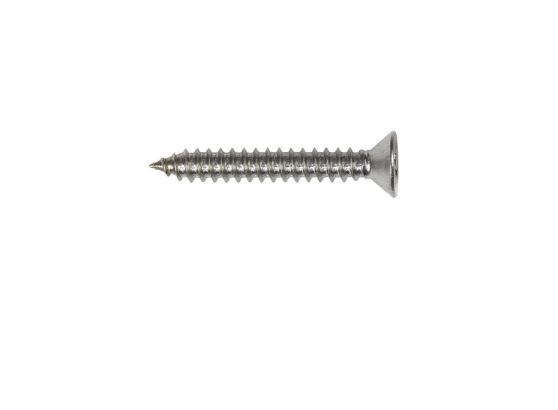 Hillman Flat Head Phillips Drive Sheet Metal Screws Stainless Steel 12 ...