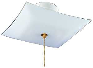 Boston Harbor F98WH02SW-1264H3L Two Light Ceiling Fixture With Pull Chain, 120 V, 60 W, 2-Lamp, A19 or CFL Lamp