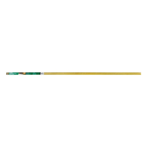 M-D Building Products Fluted Carpet Gripper Aluminum 5/8 in. H x 1-3/8 in. W x 72 in. D Brass
