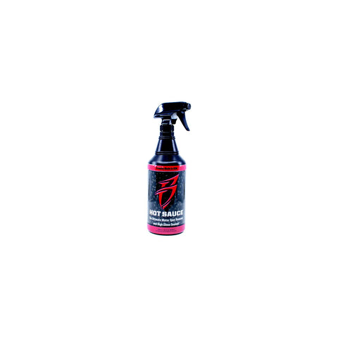 Boat Bling Hot Sauce Ultimate Hard Water Spot Remover With High Gloss Wax Sealant, Gallon