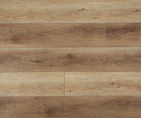 Healthier Choice Flooring CVP102G03 Series Luxury Plank with Pad, Chardonnay, 48 in L, 7 in W, Beveled Edge, SPC