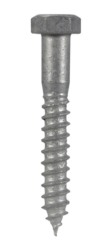 Hillman 3/8 in. x 2-1/2 in. L Hex Lag Screw