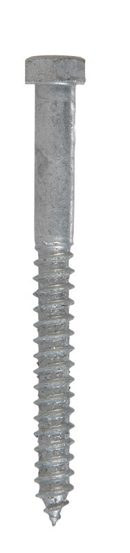 Log Screw Shell Hillman 3/8 in. x 4 in. L Hex Lag Screw – Shell Lumber and Hardware