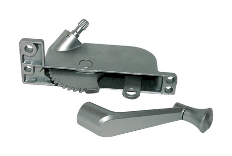 Barton Kramer Left Awning Left Hand Awning Window Operator For Yale 2-3/16 in. L Silver